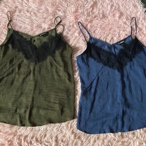 Set of Express camis in like new condition